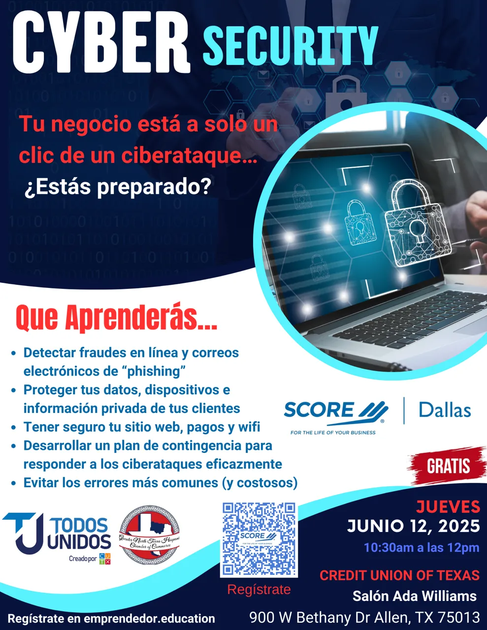 Flyer del evento