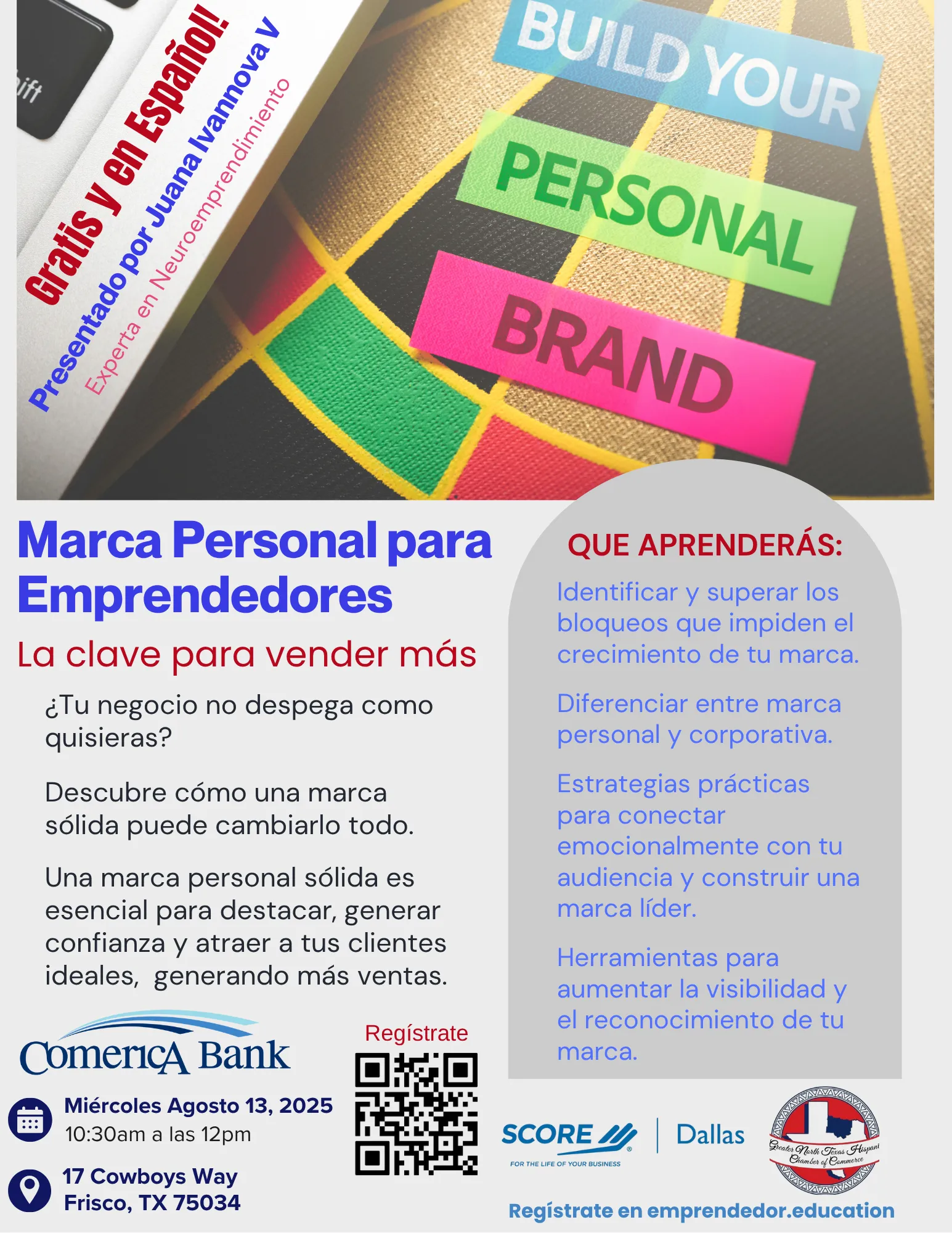 Flyer del evento