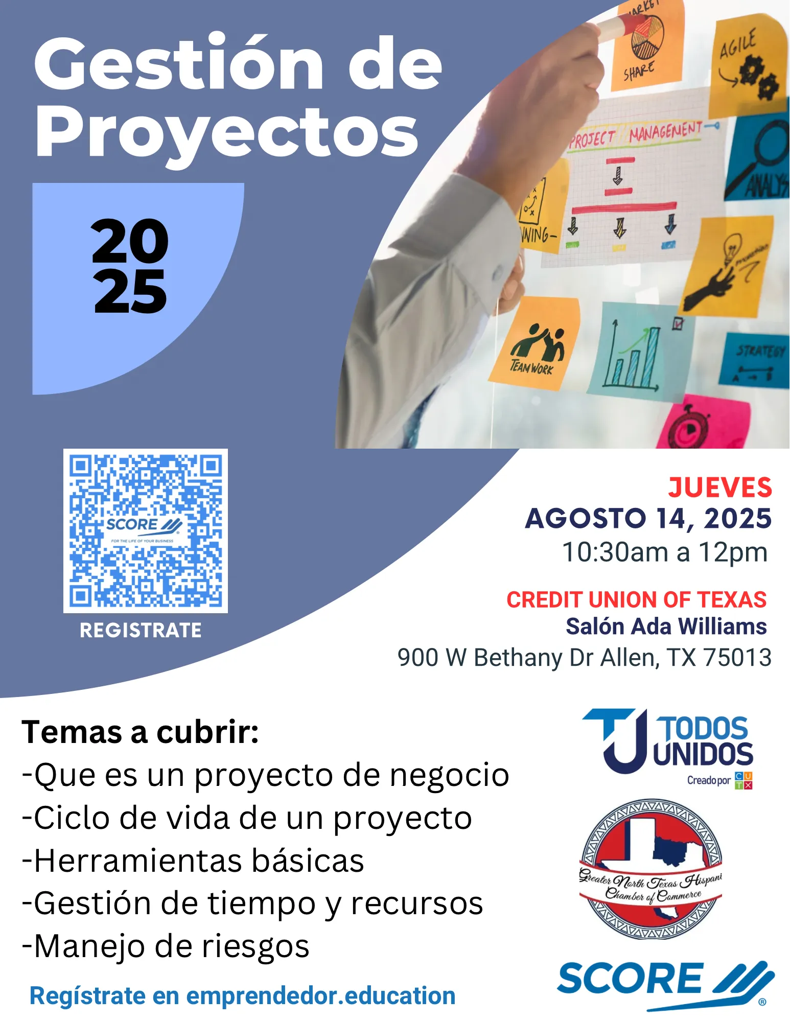 Flyer del evento