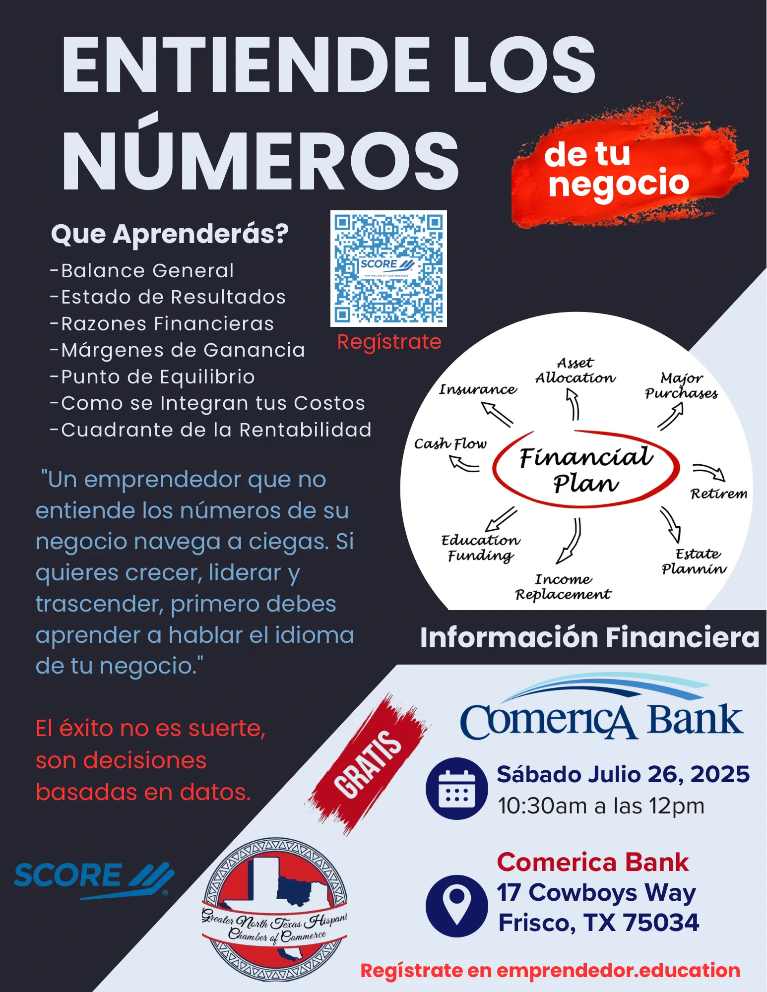 Flyer del evento