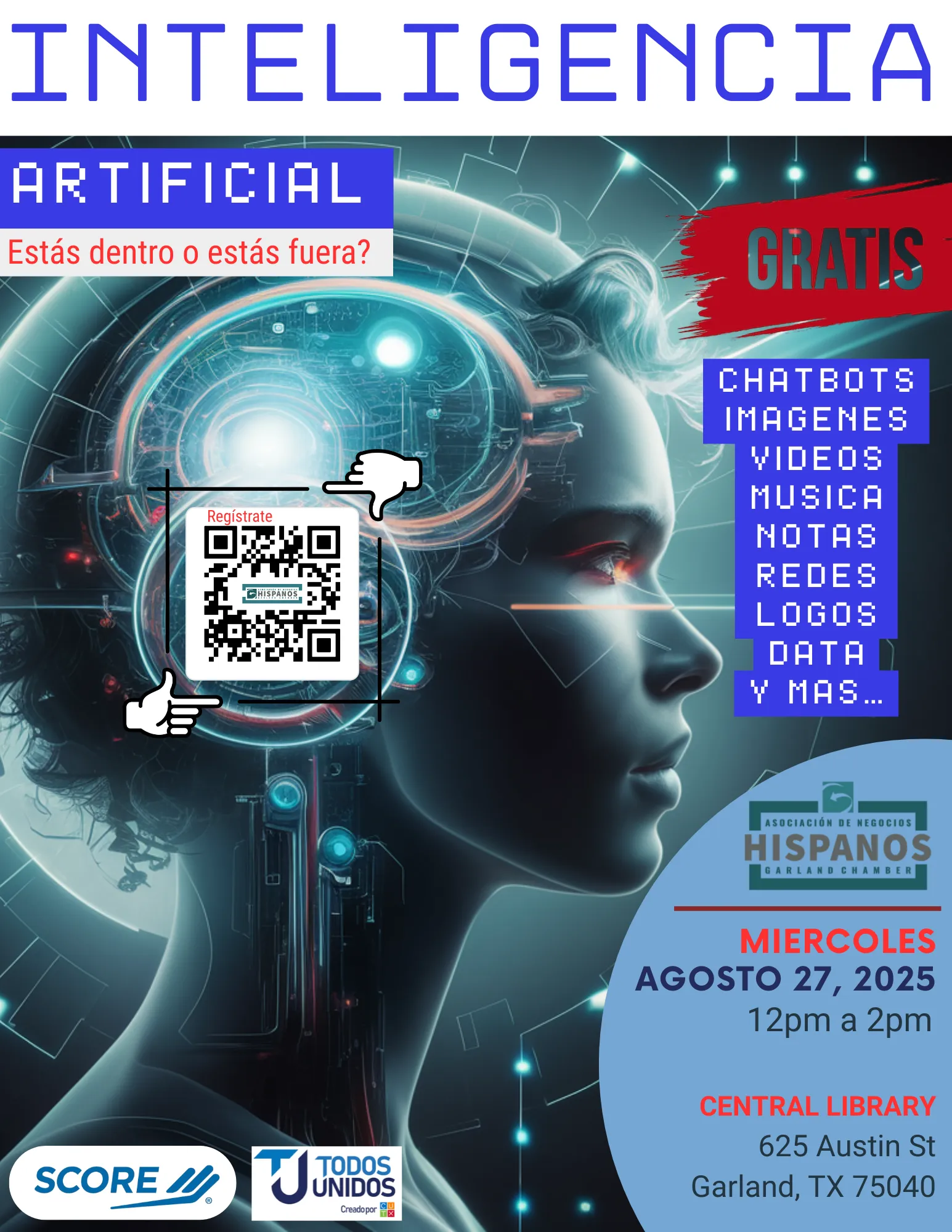 Flyer del evento