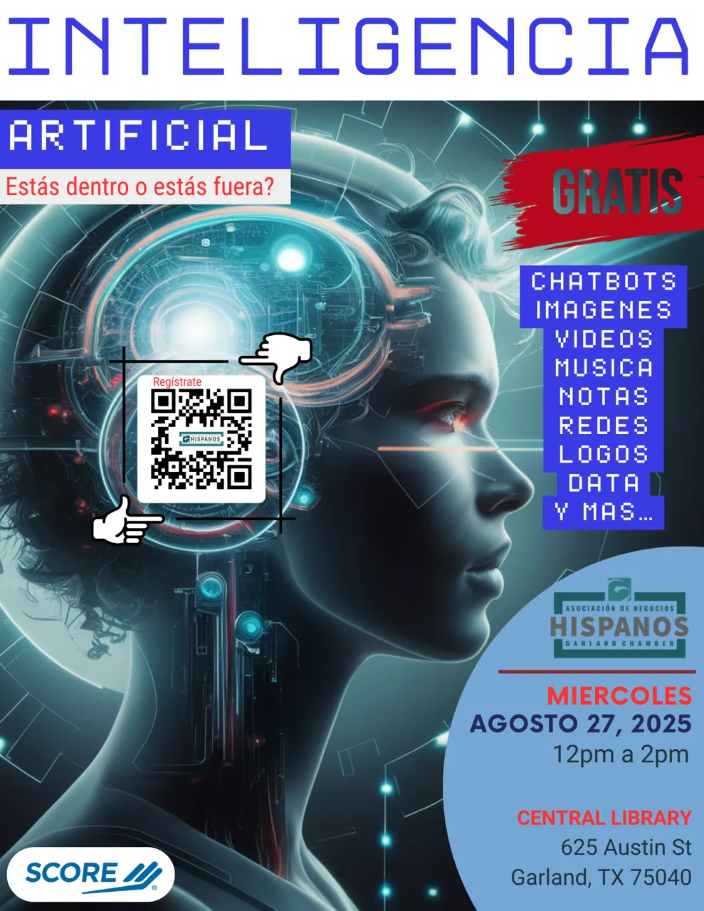 Flyer del evento