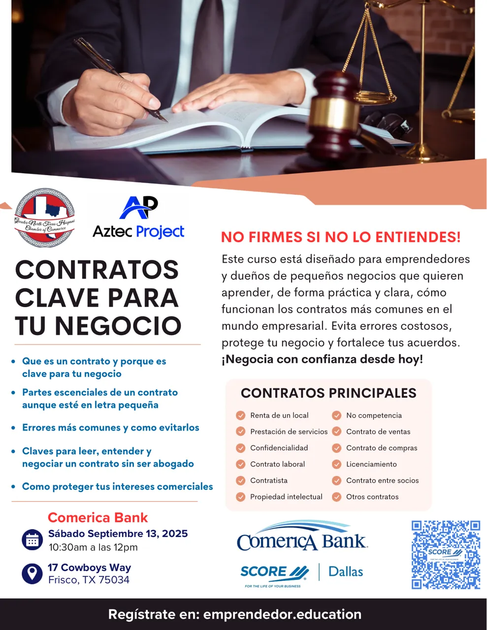 Flyer del evento