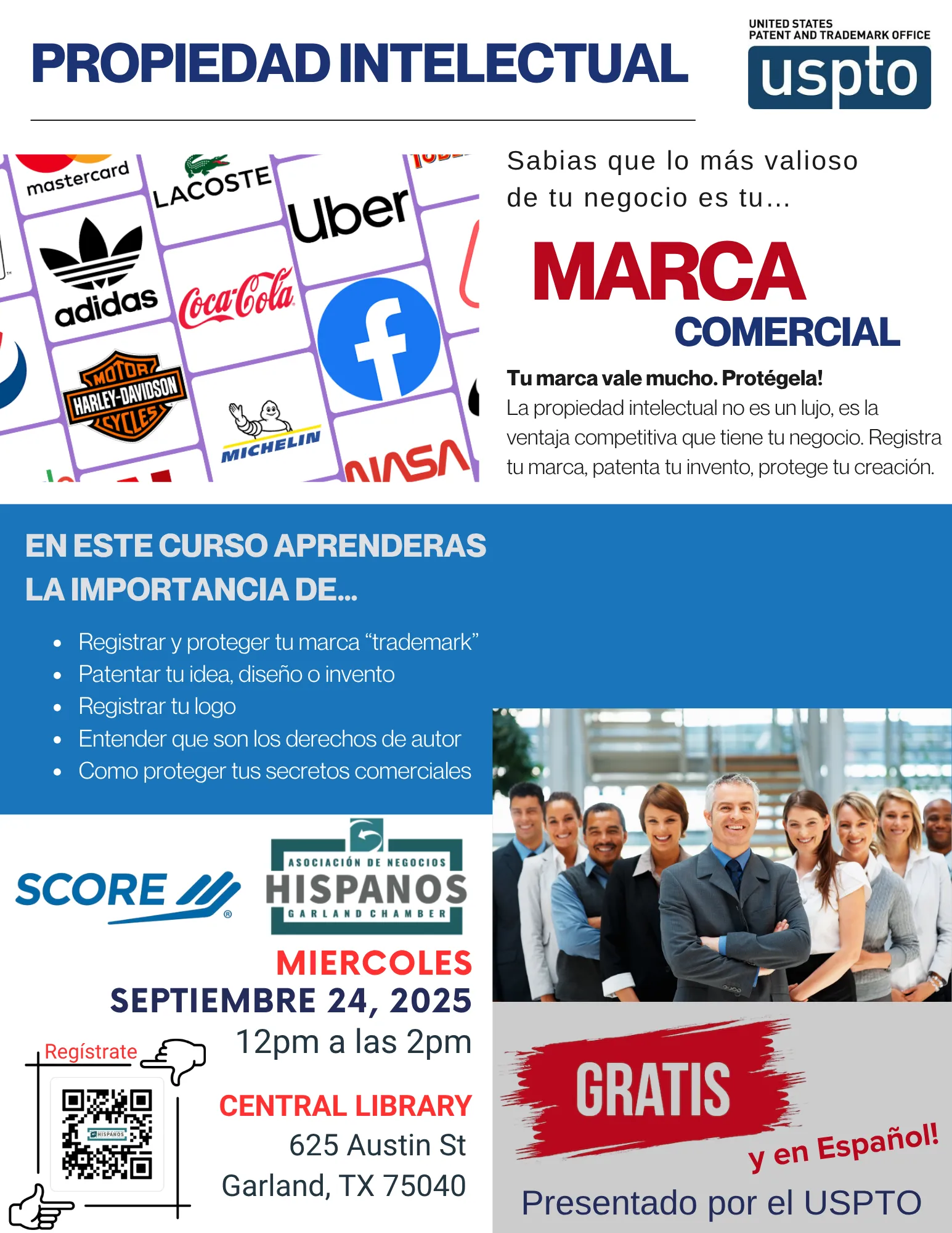 Flyer del evento