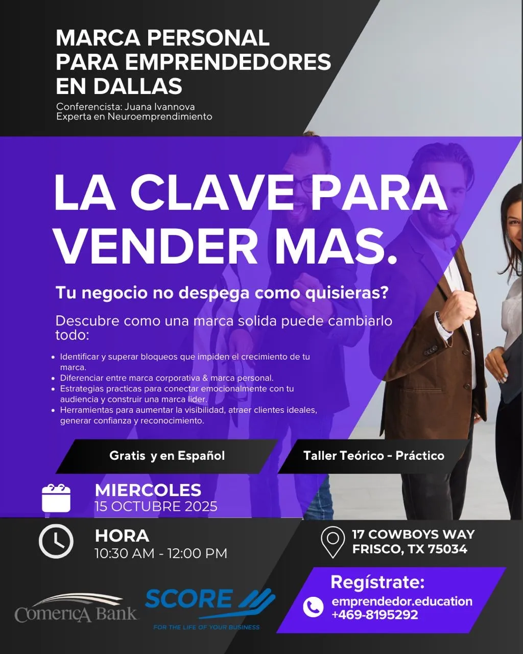 Flyer del evento